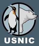 USNIC header logo, penguin and bear