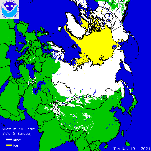 ims2024324_asiaeurope Current Snow and Ice Depth in Europe and USA