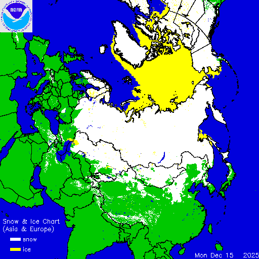 Thumbnail image 
                 of current Europe to Asia snow and ice chart