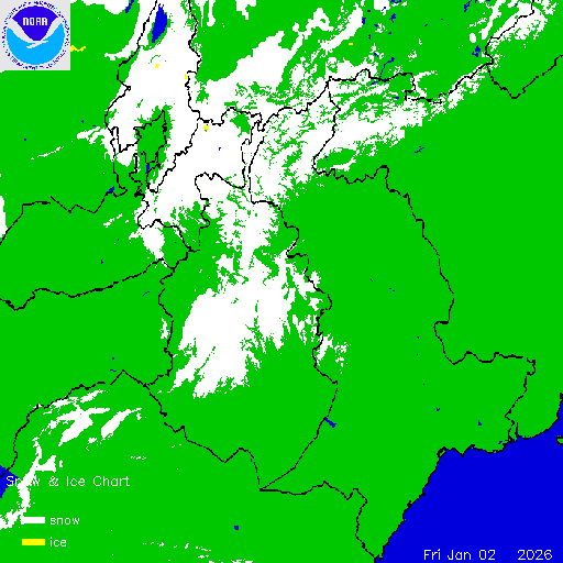 Thumbnail image 
                 of current Afghanistan snow and ice chart