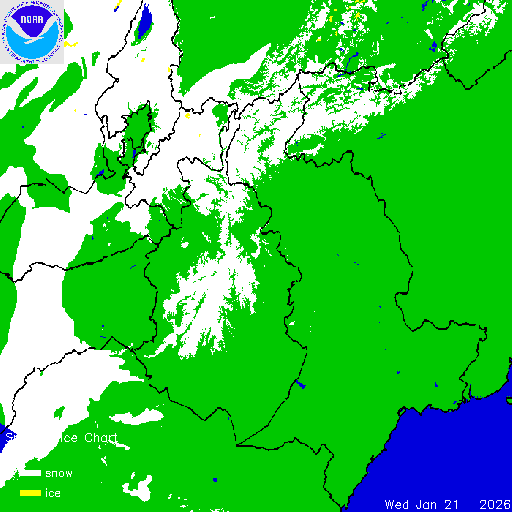 Thumbnail image 
                 of current Afghanistan snow and ice chart