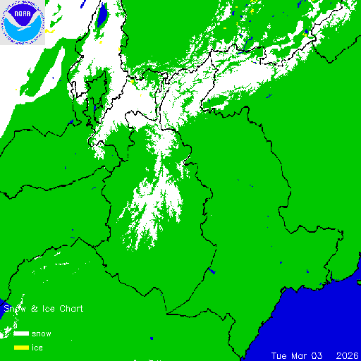 Thumbnail image 
                 of current Afghanistan snow and ice chart
