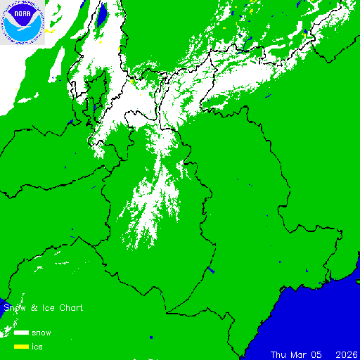 Thumbnail image 
                 of current Afghanistan snow and ice chart