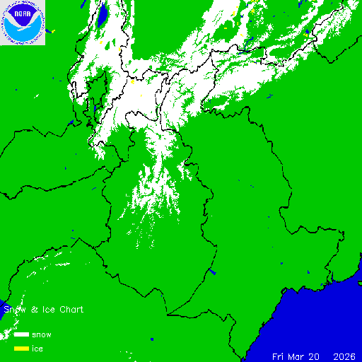 Thumbnail image 
                 of current Afghanistan snow and ice chart