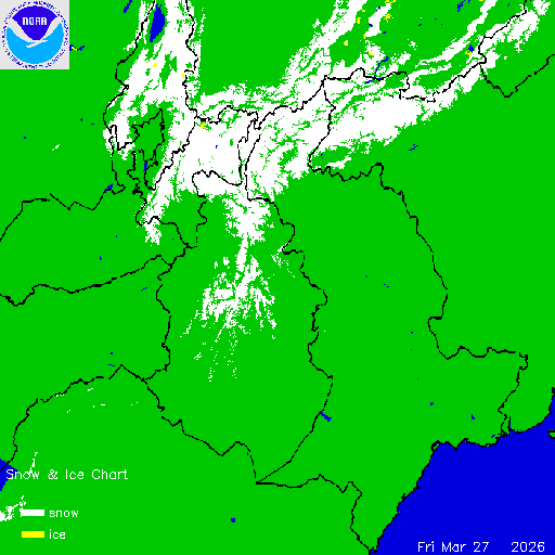 Thumbnail image 
                 of current Afghanistan snow and ice chart