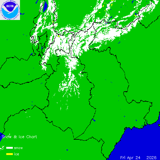 Thumbnail image 
                 of current Afghanistan snow and ice chart