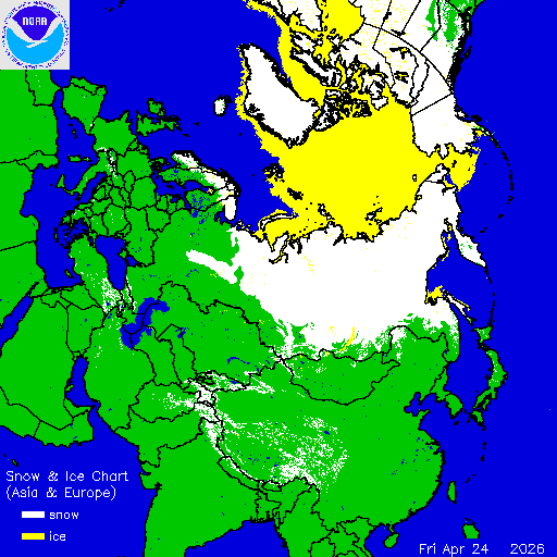 Thumbnail image 
                 of current Europe to Asia snow and ice chart