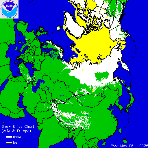 Thumbnail image 
                 of current Europe to Asia snow and ice chart