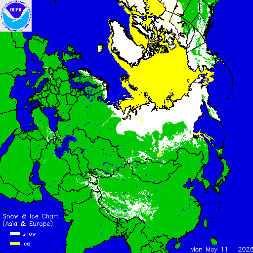 Thumbnail image 
                 of current Europe to Asia snow and ice chart