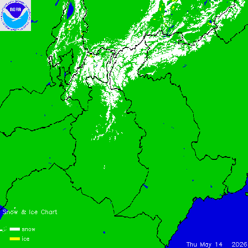 Thumbnail image 
                 of current Afghanistan snow and ice chart