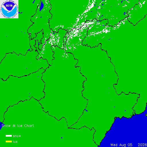 Thumbnail image 
                 of current Afghanistan snow and ice chart