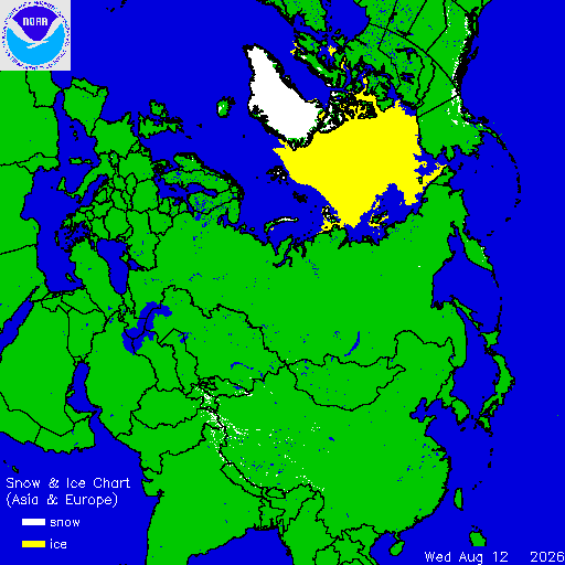 Thumbnail image 
                 of current Europe to Asia snow and ice chart