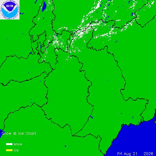 Thumbnail image 
                 of current Afghanistan snow and ice chart