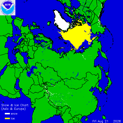 Thumbnail image 
                 of current Europe to Asia snow and ice chart