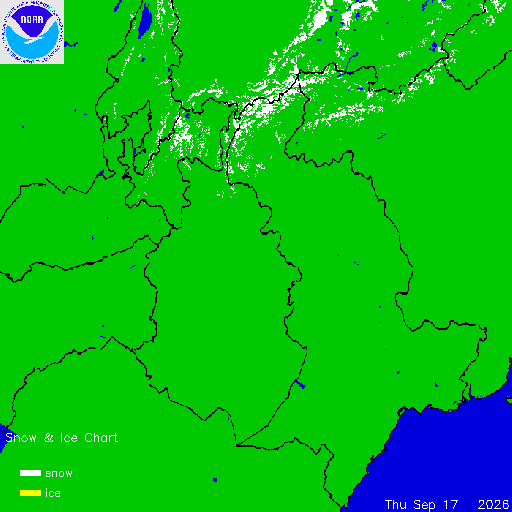 Thumbnail image 
                 of current Afghanistan snow and ice chart