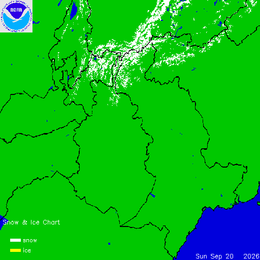 Thumbnail image 
                 of current Afghanistan snow and ice chart