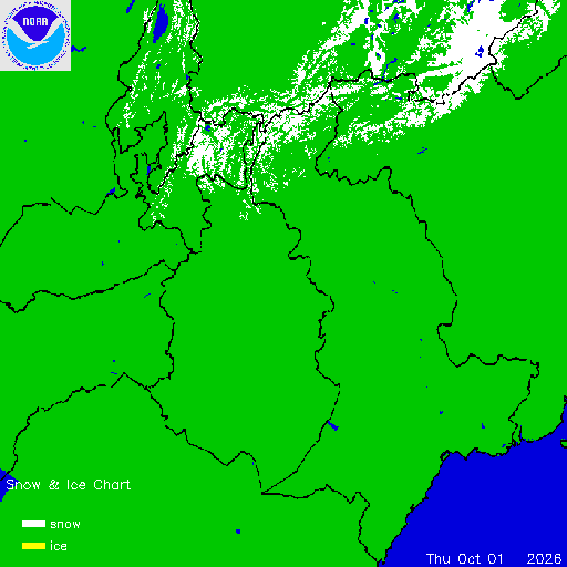 Thumbnail image 
                 of current Afghanistan snow and ice chart