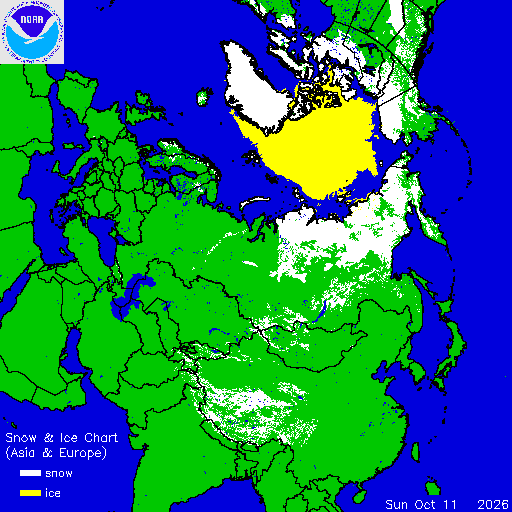 Thumbnail image 
                 of current Europe to Asia snow and ice chart