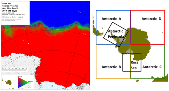 Example of an Antarctic Trivariate chart