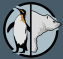 USNIC header logo, collapsed small, penguin and bear