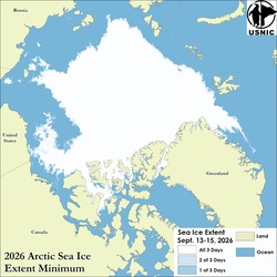 Thumbnail image of Arctic Sea Ice at Minimum