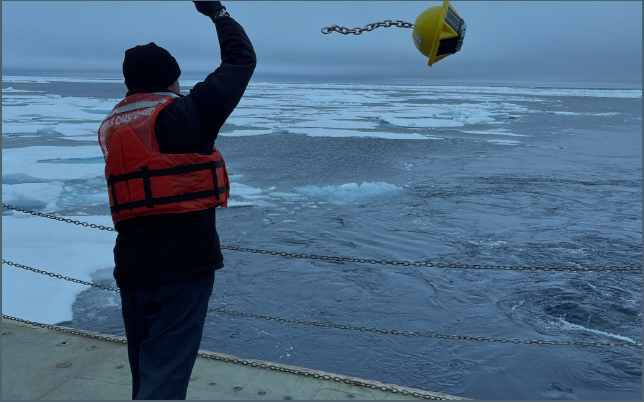 Image U.S. National Ice Center Deploys Buoy in Data-Sparse’d Arctic