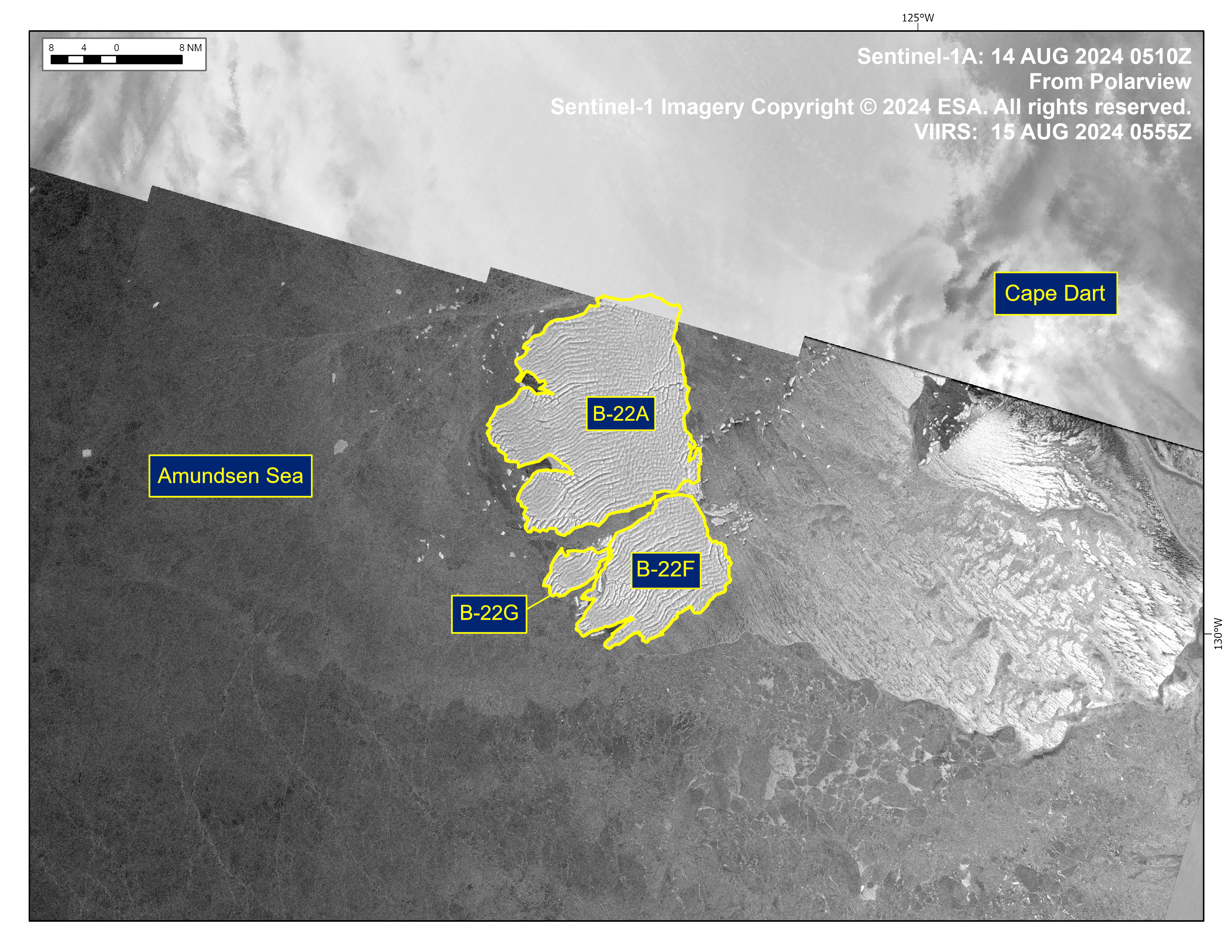 Sentinel-1A image of B-22