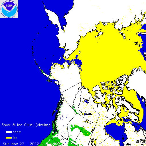 Alaska Snow & Ice Chart