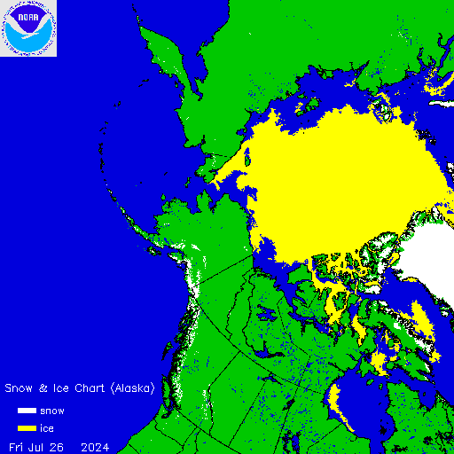 Alaska Snow & Ice Chart