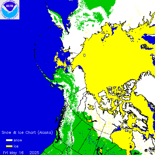 Alaska Snow & Ice Chart