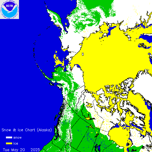 Alaska Snow & Ice Chart