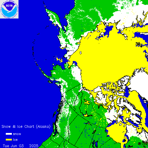Alaska Snow & Ice Chart