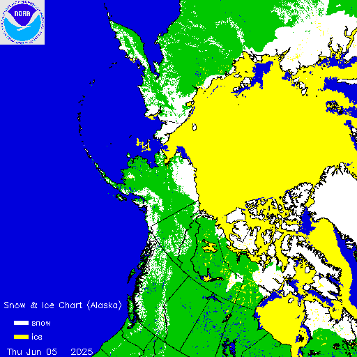 Alaska Snow & Ice Chart