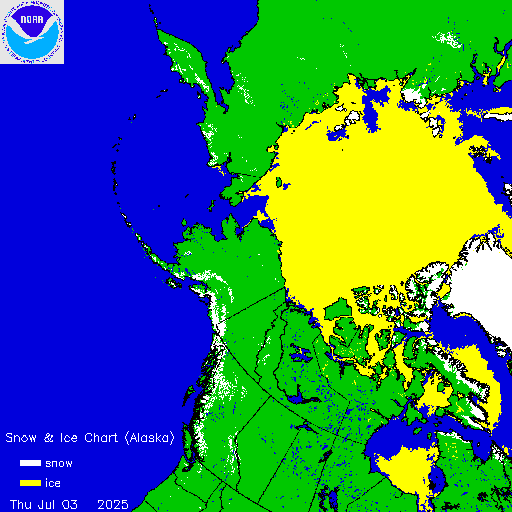 Alaska Snow & Ice Chart