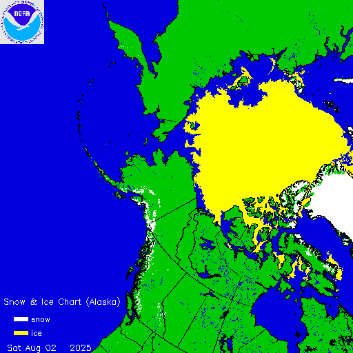 Alaska Snow & Ice Chart
