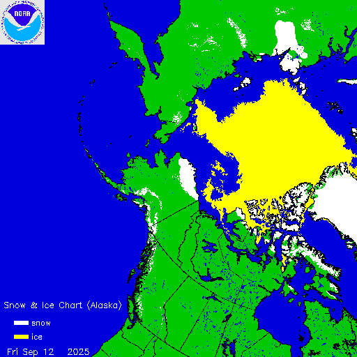 Alaska Snow & Ice Chart