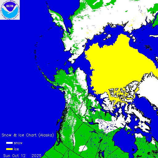Alaska Snow & Ice Chart