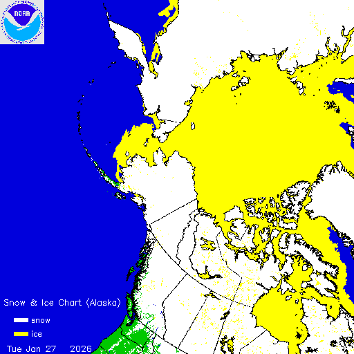 Alaska Snow & Ice Chart