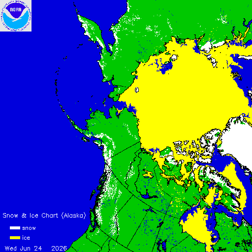 Alaska Snow & Ice Chart
