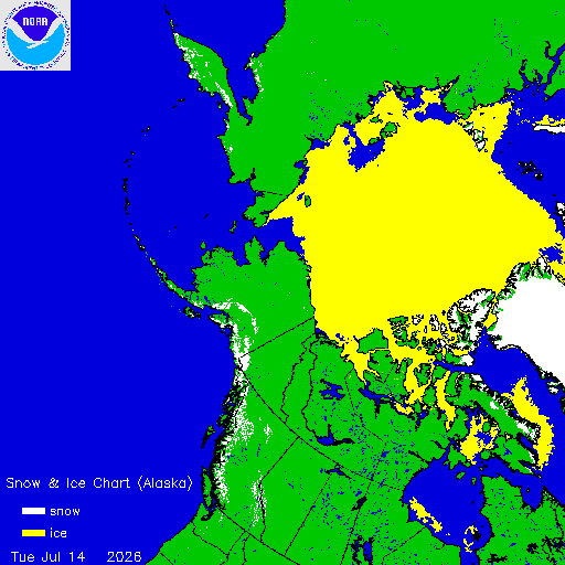 Alaska Snow & Ice Chart