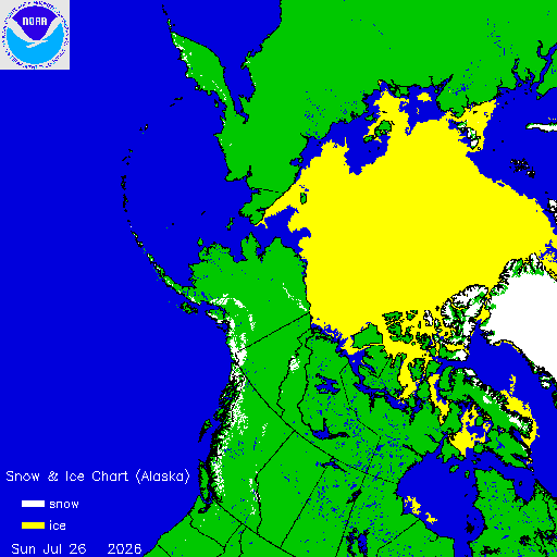 Alaska Snow & Ice Chart