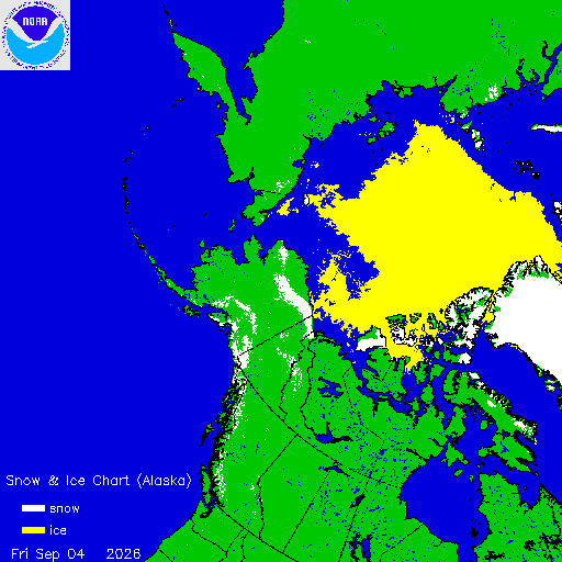 Alaska Snow & Ice Chart