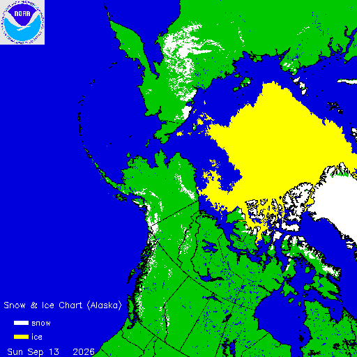 Alaska Snow & Ice Chart