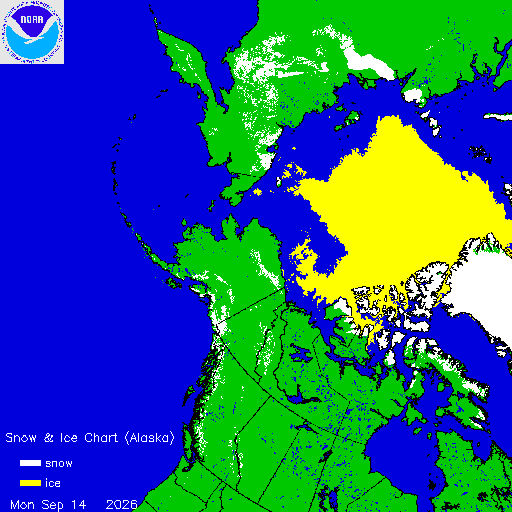 Alaska Snow & Ice Chart
