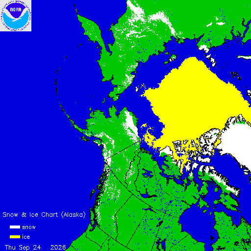 Alaska Snow & Ice Chart