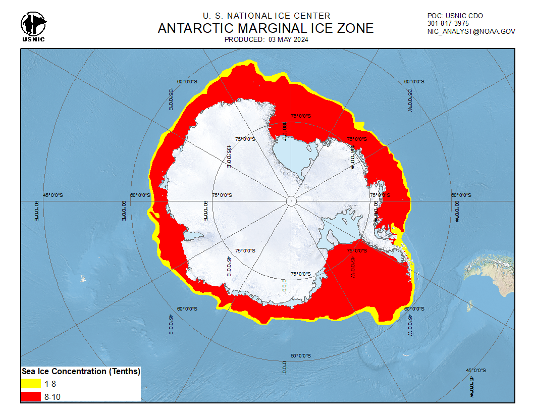 Antarctic Sea Ice Concentration