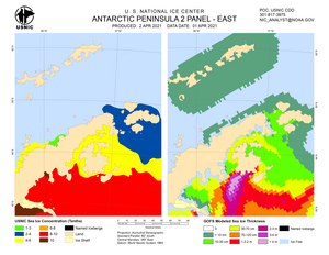 Thumbnail image of Antarctic peninsula chart